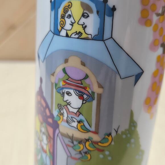 Bjørn Winblad SIGNED ROSENTHAL 6.5" VASE Women in Windows Estate Find Mint RARE - Picture 9 of 9